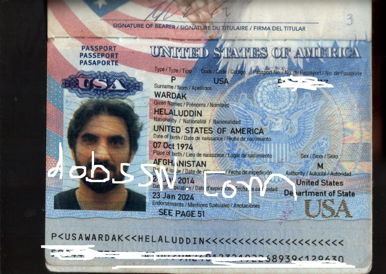 Passport US Random